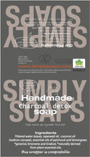 将图片加载到图库查看器,charcoal detox natural organic soap