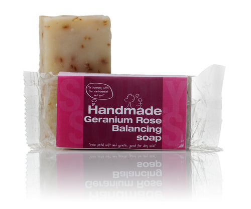 natural geranium rose soap